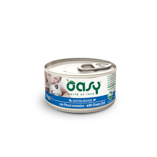 Oasy Tasty Mousse Adult oceanska riba, mousse v konzervi - 85 g