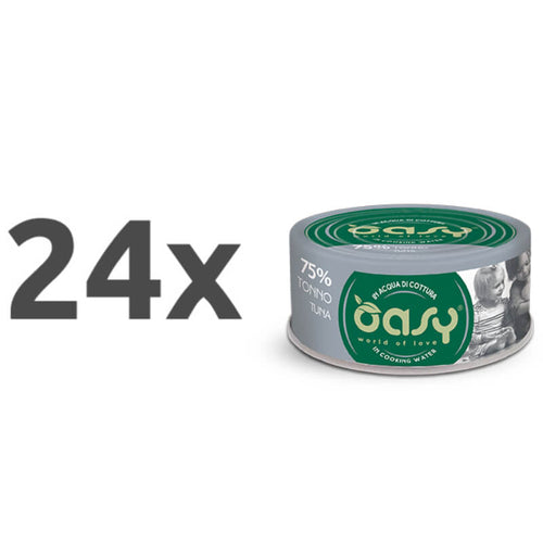 Oasy More Love Adult tuna v juhi, konzerva - 70 g - 24 x 70 g
