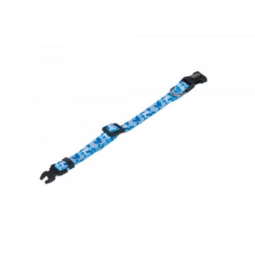 Nobby Camouflage ovratnica mini, modra - 13-20 cm