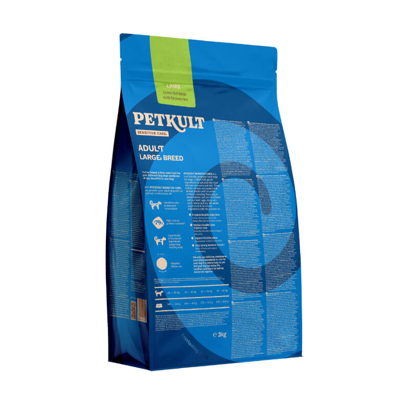 Petkult Sensitive Care Adult, large - jagnjetina (2)