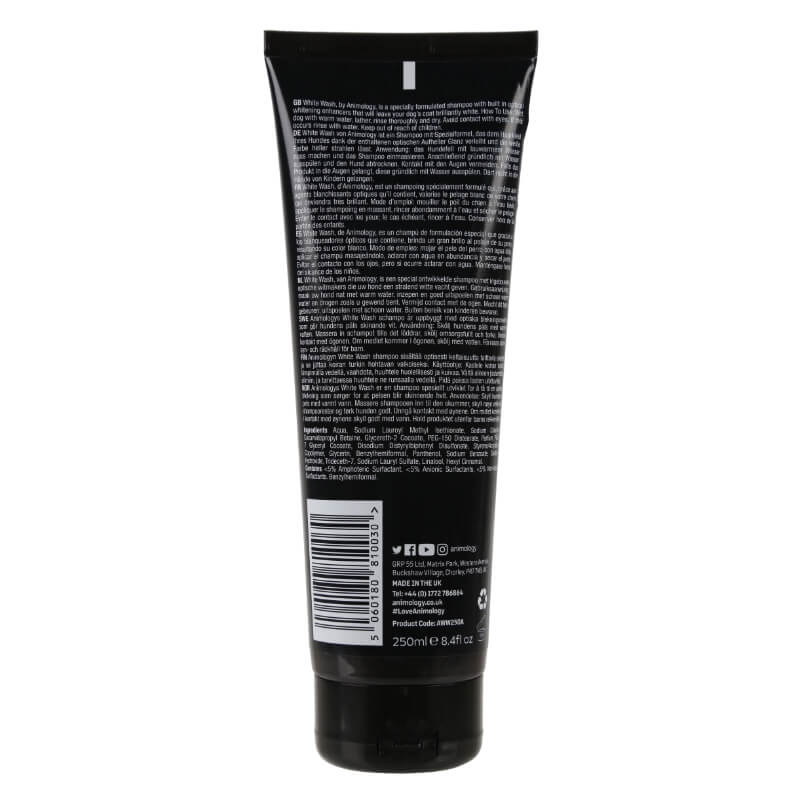 Animology White Wash šampon za svetlo/belo dlako - 250 ml (2)