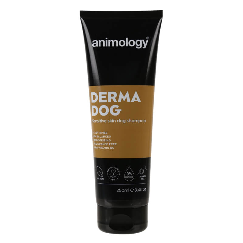 Animology Derma Dog šampon za občutljivo kožo, brez dišav - 250 ml