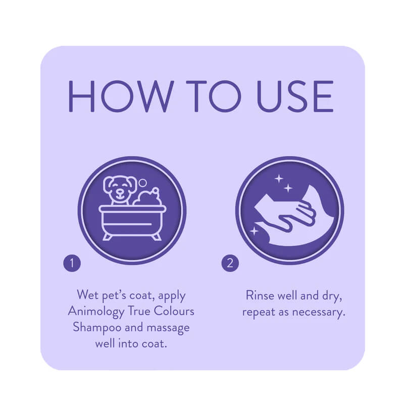 Animology True Colours šampon za poudarjanje barve dlake - 250 ml (3)