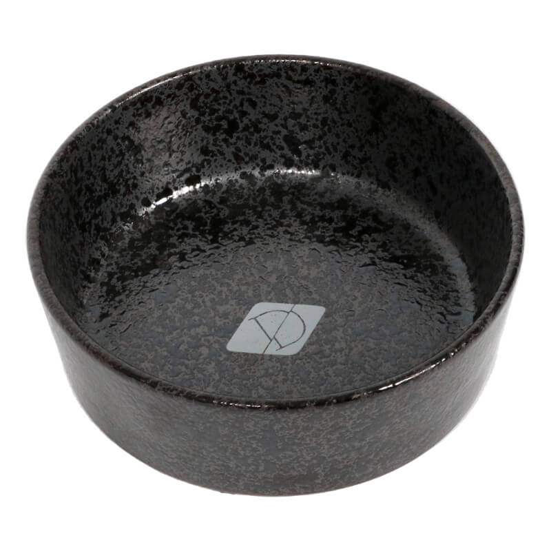 D&D Home keramična posoda Jasper, črna - 13 x 4,4 cm / 350 ml