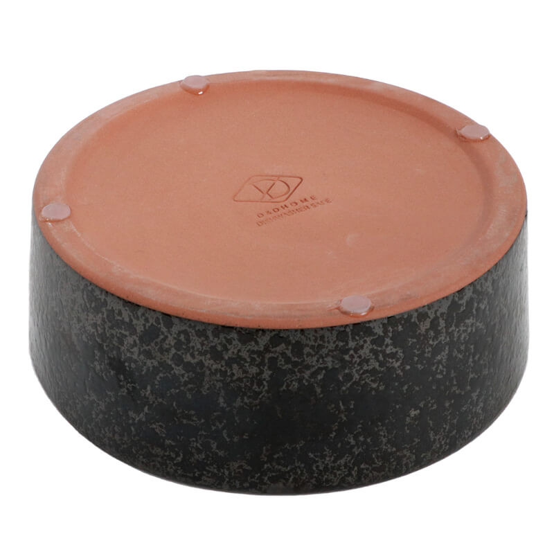 D&D Home keramična posoda Jasper, črna - 13 x 4,4 cm / 350 ml (3)