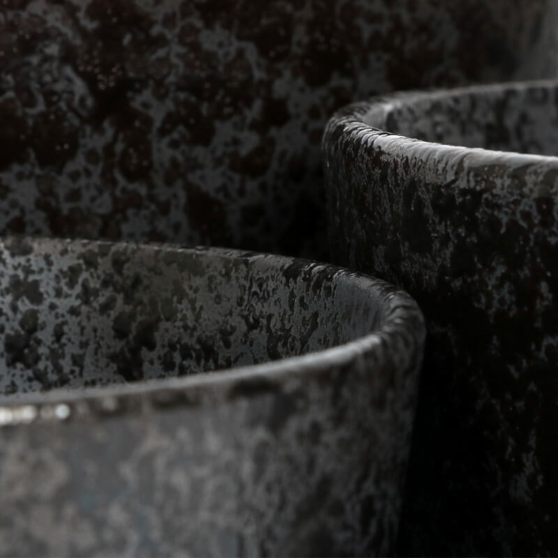 D&D Home keramična posoda Jasper, črna - 13 x 4,4 cm / 350 ml (5)