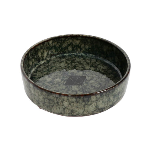 D&D Home keramična posoda Jasper, marmorno zelena - 13,5 x 3,5 cm / 200 mL