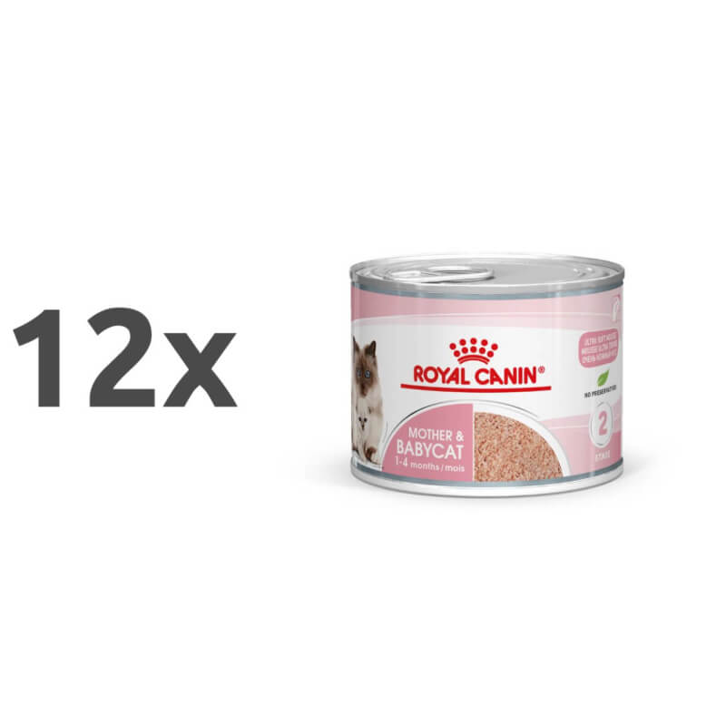 Royal Canin Mother & Babycat - zelo mehka pašteta - 12 x 195 g