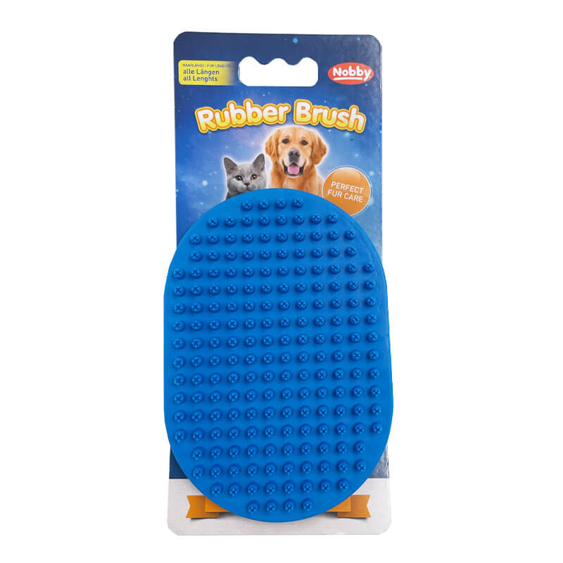 Nobby ovalna gumijasta krtača - 12,5 cm (2)