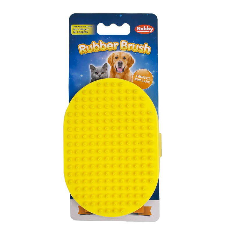 Nobby ovalna gumijasta krtača - 12,5 cm (4)