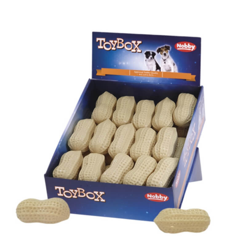 Nobby TPR igrača Peanut z aromo arašidov - 11 cm (2)