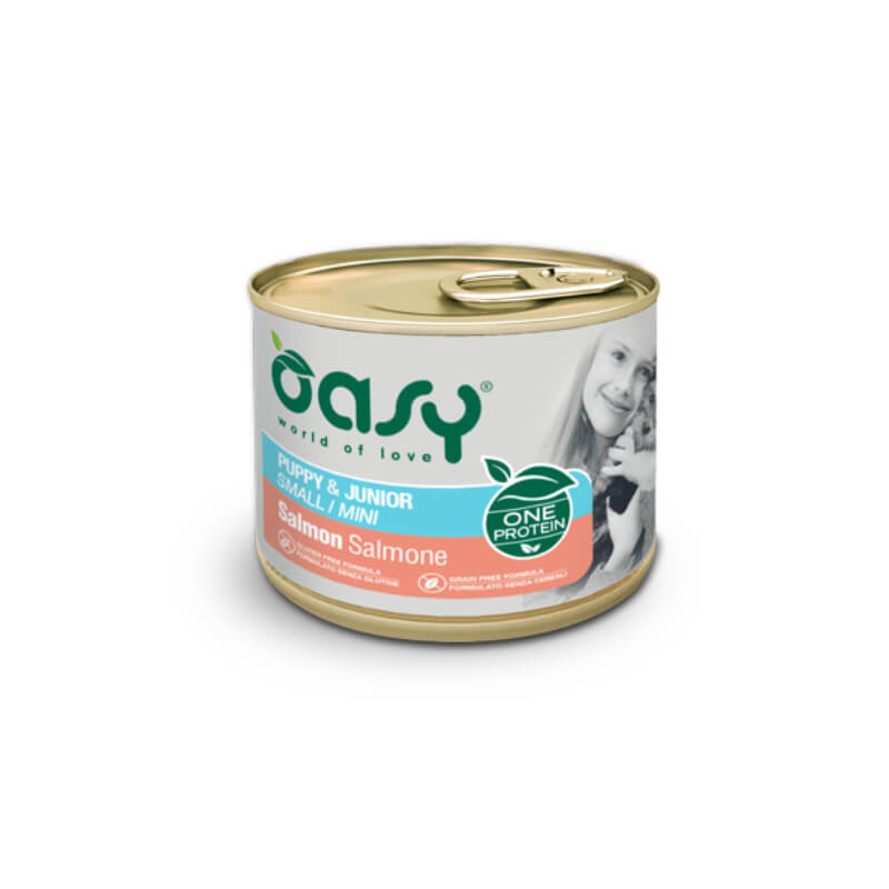 Oasy One Protein Puppy paté - losos - 200 g