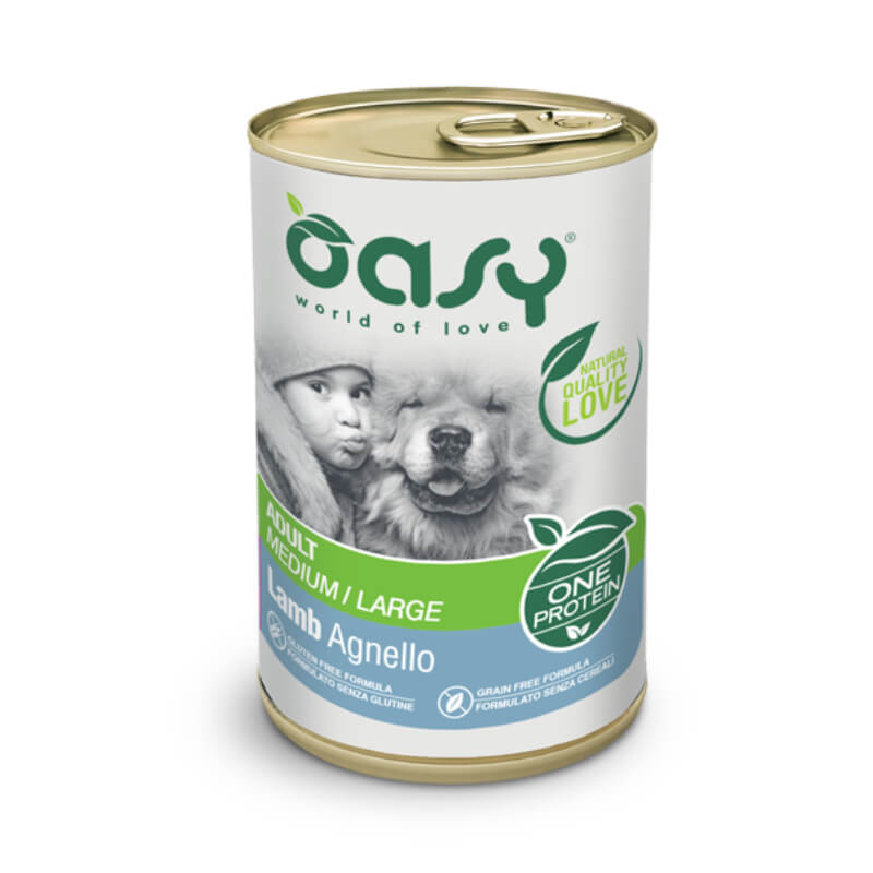 Oasy One Protein Adult paté - jagnjetina - 400 g