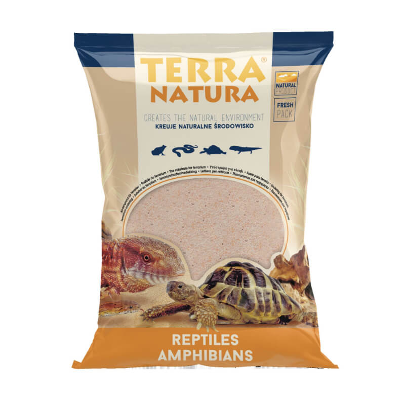 Terra Natura pesek za terarij, svetel - 6 kg