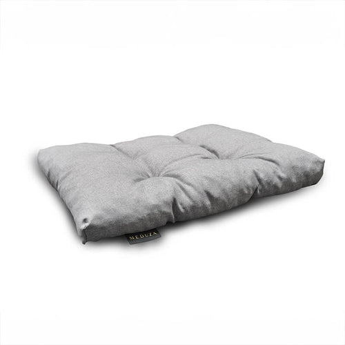 Meduza oglata blazina Lux iz tkanine, različne velikosti - siva - 90 x 65 cm