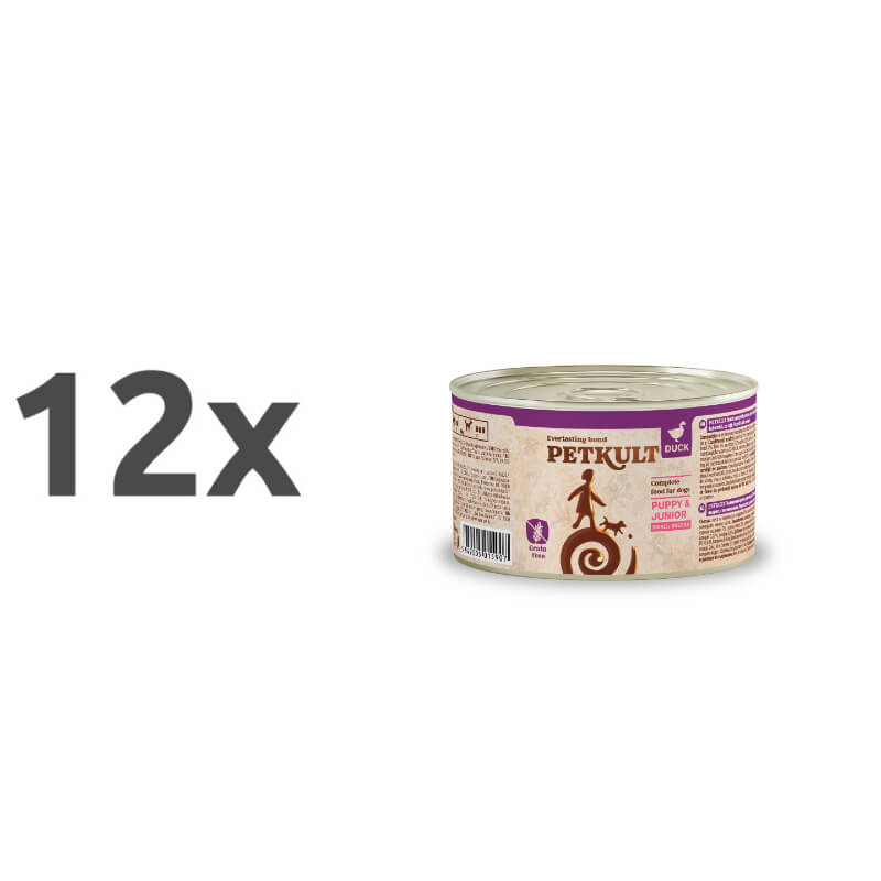 Petkult Dog Puppy&Junior Mini - race - 12 x 185 g