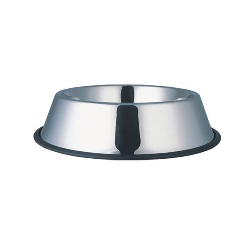 Kumar kovinska posoda krom, gumiran rob - 28,5 cm / 1,73 l