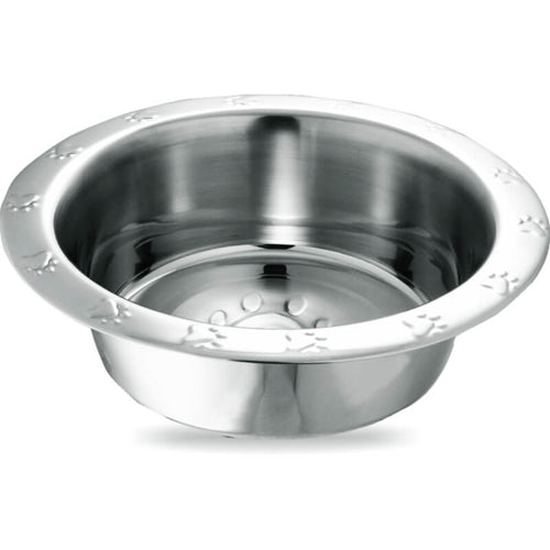 Kumar kovinska posoda krom s tačkami - 15,5 cm / 0,49 l