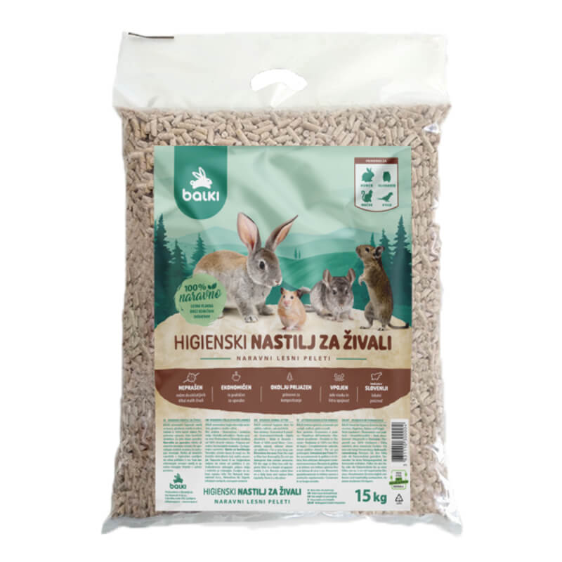 Balki lesni peleti - 15 kg