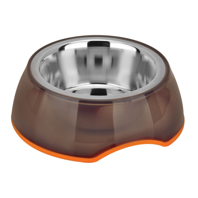 Kumar kovinska posoda Cutie s podstavkom iz plastike, rjav - 1,8 l