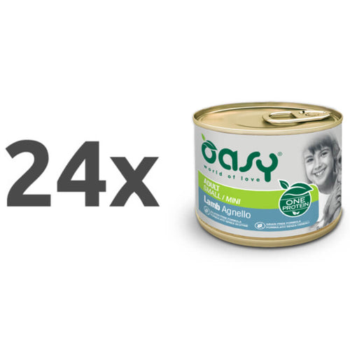 Oasy One Protein Adult paté - jagnjetina - 24 x 200 g