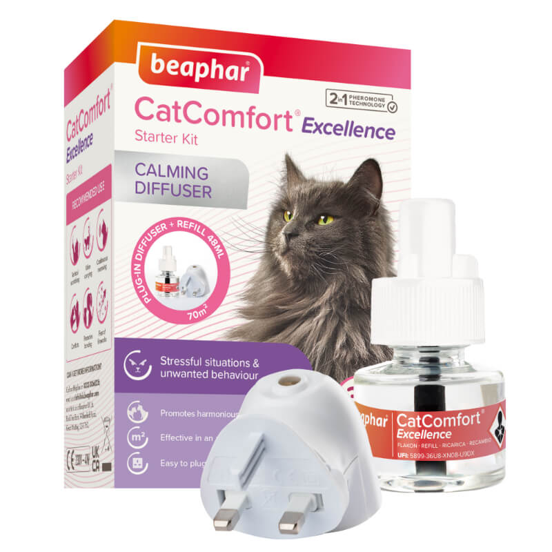 Beaphar CatComfort električni razpršilec in polnilo proti stresu, s feromoni - 48 ml (2)