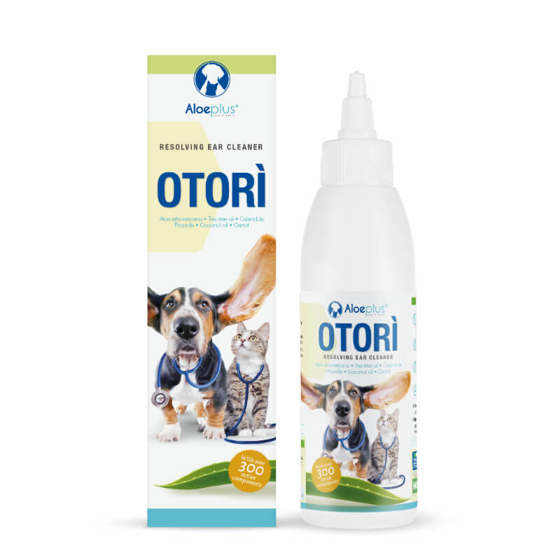 Aloeplus Otori emulzija za čiščenje ušes psov in mačk - 125 ml