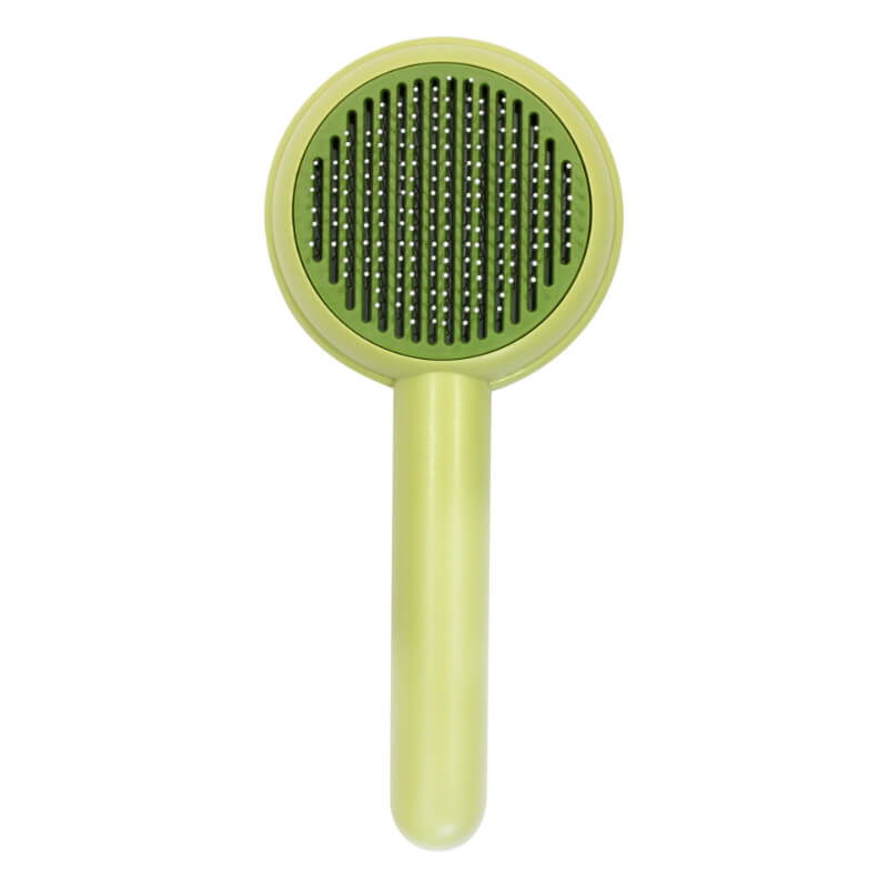 Pawise samočistilna krtača s krivimi iglami in bunkicami, zelena - 20 cm (2)