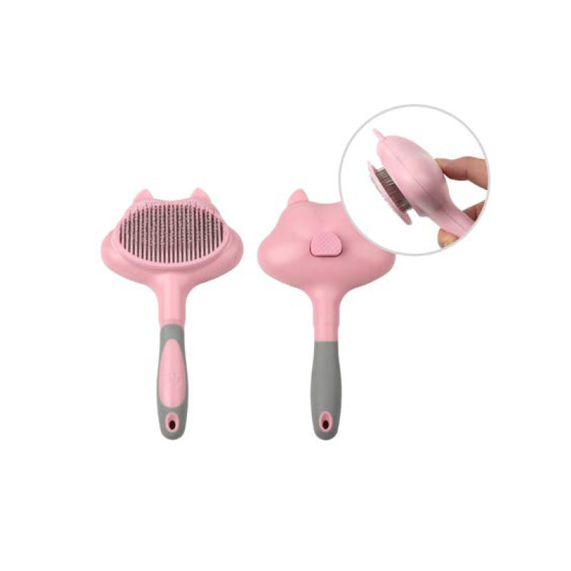 Pawise samočistilna krtača s krivimi iglami in bunkicami L, različne barve - 22 cm (2)