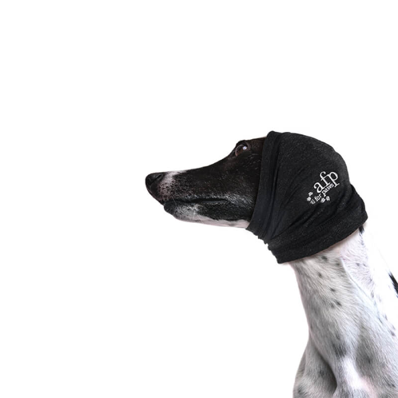 All For Paws Calming Pals Snood pomiritveni trak za ušesa - črn - 30 cm