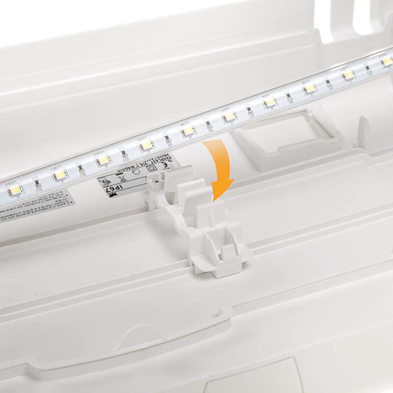 Hydor akvarijski set Capri 50 LED, bel - 40 L / 25 x 27 x 36 cm (5)