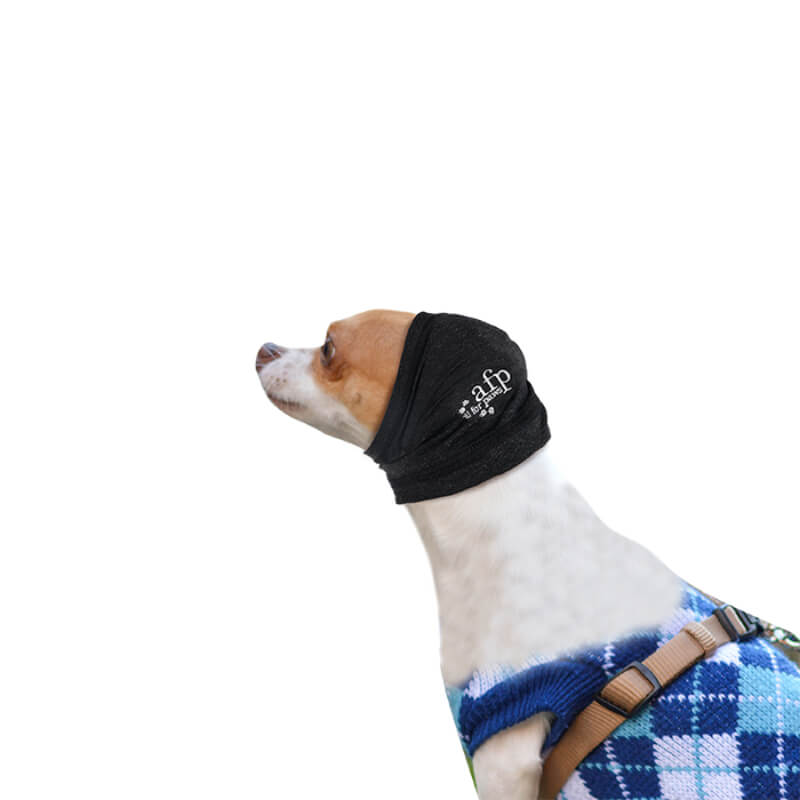 All For Paws Calming Pals Snood pomiritveni trak za ušesa - črn (2)