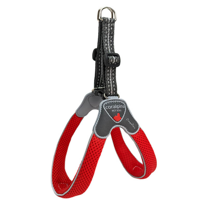 Coralpina oprsnica Cinquetorri - rdeča - različne velikosti - 50 - 60 cm