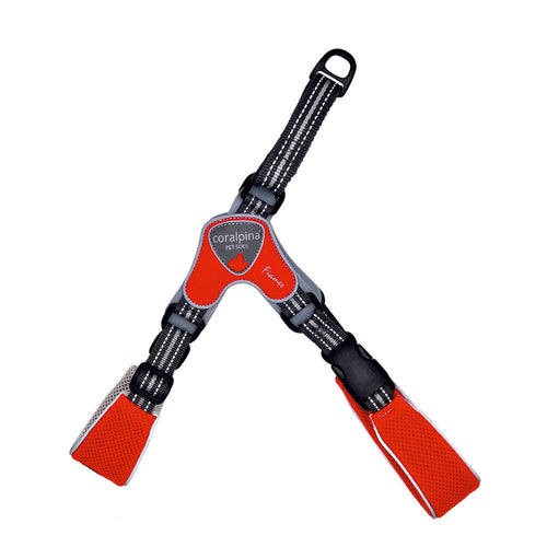 Coralpina oprsnica Fiames - rdeča - različne velikosti - 59 - 72 cm