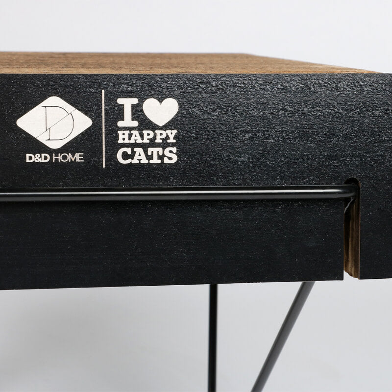 HappyCats stenska polica in ležišče za mačke iz kartona David - 30 x 29 x 24 cm (4)