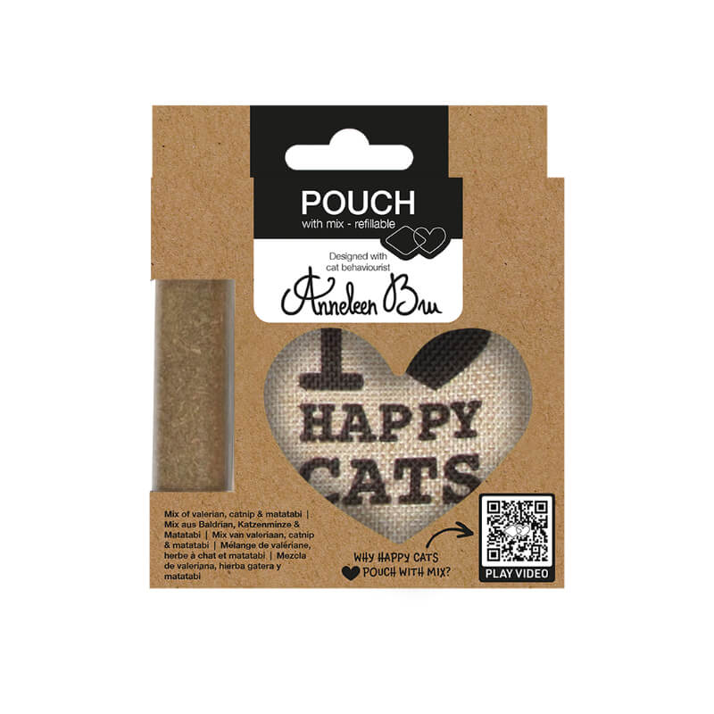 HappyCats vrečka z mešanico zelišč za mačke - 12 x 8 x 1 cm (2)