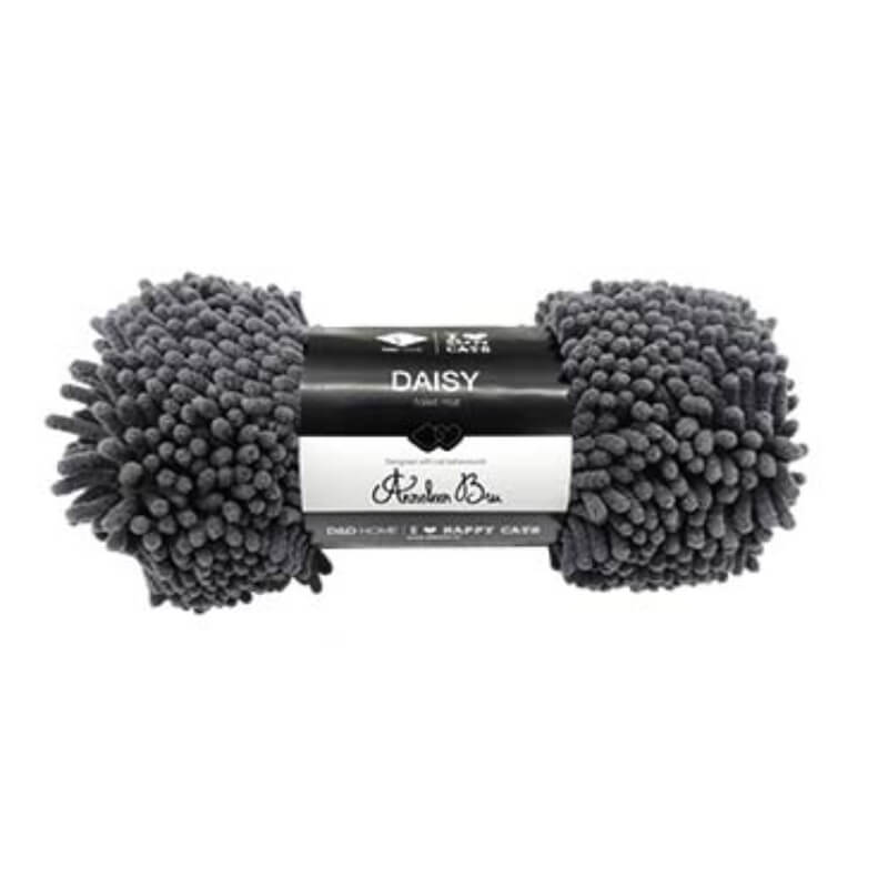 HappyCats predpražnik Daisy za mačji WC Dean, črn - 50 x 34 x 2,5 cm (2)