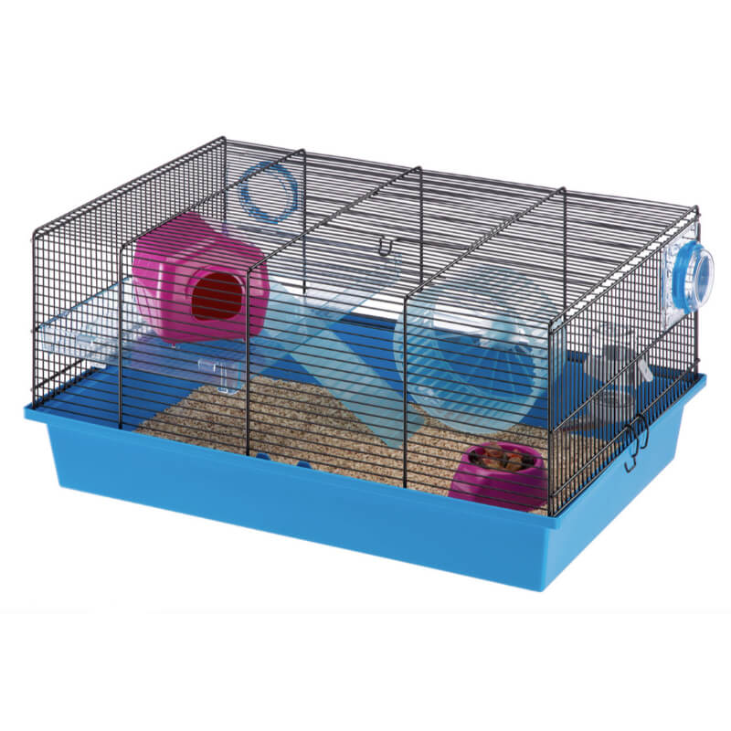 Ferplast kletka za hrčke Milos Medium, opremljena, različne barve - 50 x 35 x 25 cm (2)