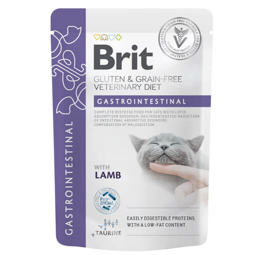 Brit GGF veterinarska dieta za mačke Gastrointestinal, vrečka - ovca - 85 g - 85 g