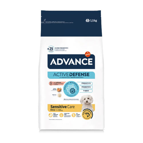 Advance Adult Mini Sensitive - losos in riž - 1,5 kg
