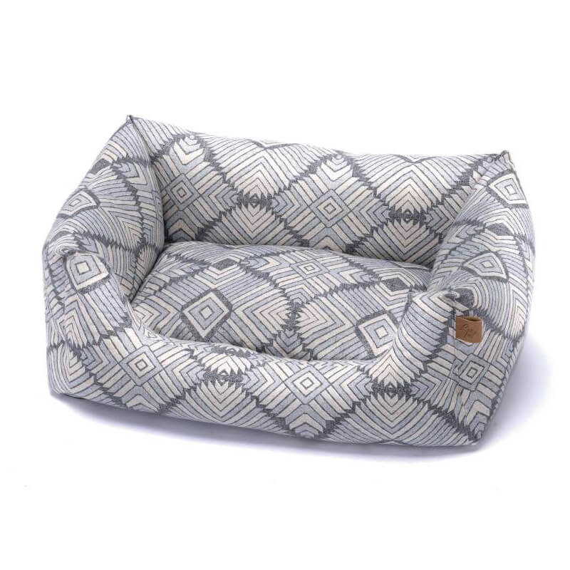 Leopet oglato ležišče Rodi Gris, vzorčki - 70 x 85 cm