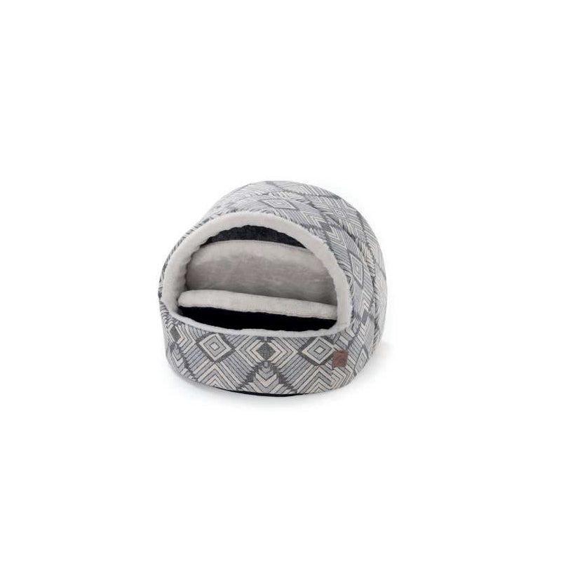 Leopet hiška Igloo Gris, vzorčki - 38 x 36 x 36 cm (2)