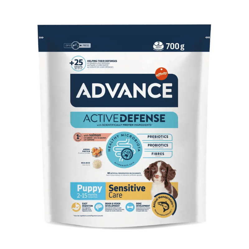 Advance Puppy Sensitive - losos in riž - 700 g