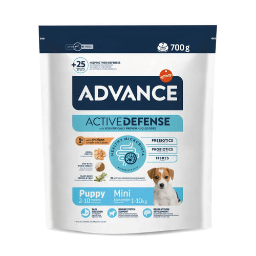 Advance Puppy Mini Protect - piščanec in riž - 700 g