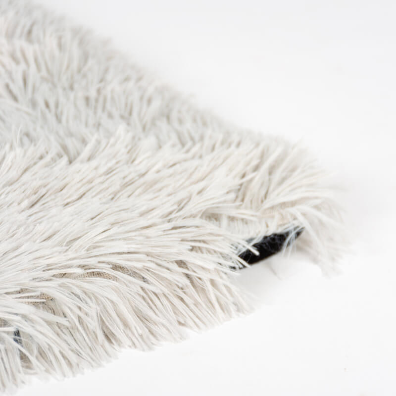 Duvo oglata blazina Bench Snug, svetlo siva (2)