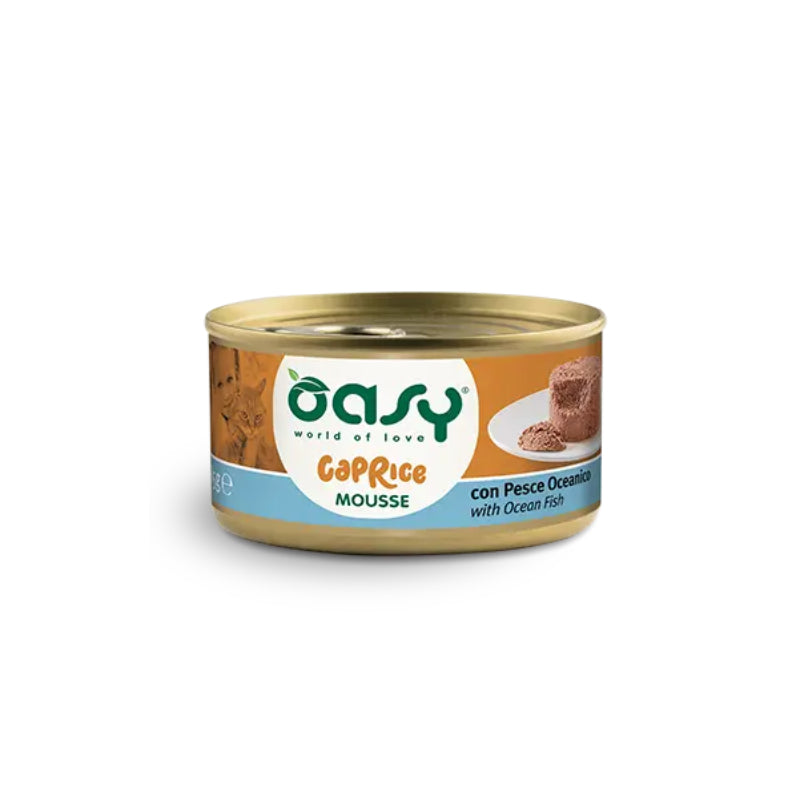 Oasy Caprice Mousse Adult oceanske ribe, mousse v konzervi - 85g - 85 g
