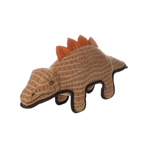 Flamingo Dobbla dinozaver iz tekstila, rjav - 46 cm