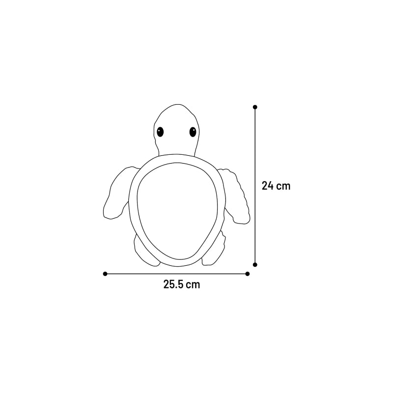 Flamingo Ceano plišasta želva - 24 cm (3)