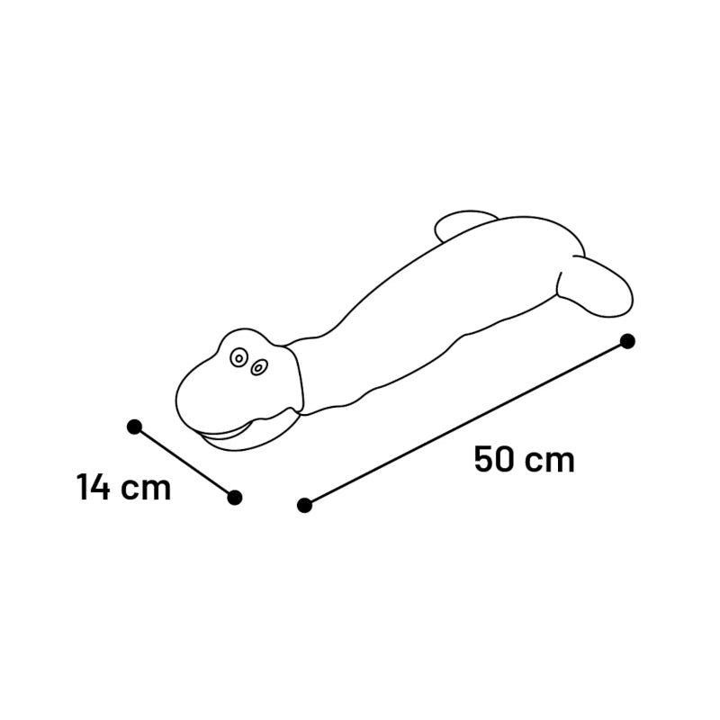 Flamingo plišasta žaba Shaky - 48 cm (2)