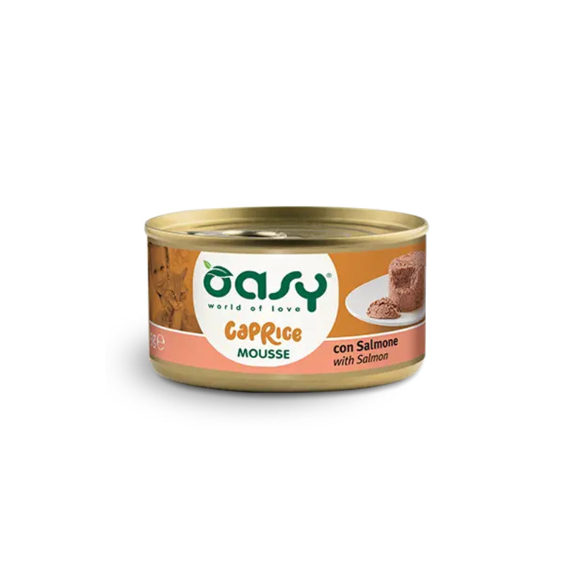 Oasy Caprice Mousse Adult losos, mousse v konzervi - 85g